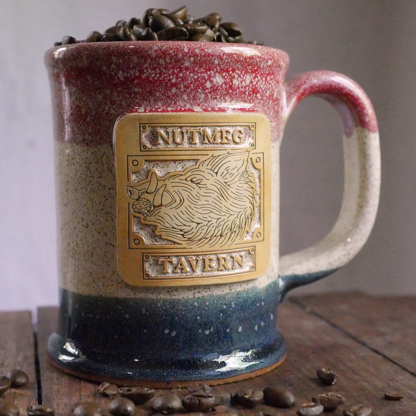Handmade Nutmeg Tavern Mug